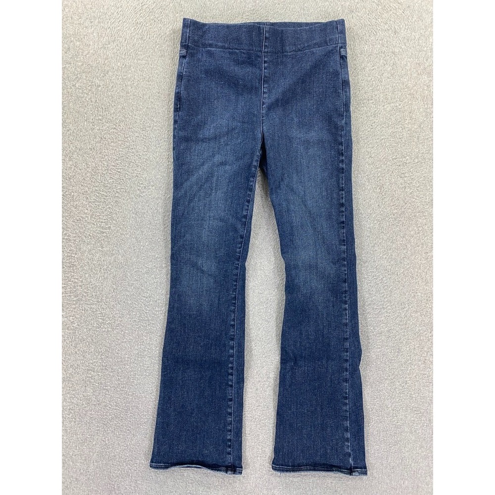 NYDJ Jeans Womens Small‎ Dark Wash Pull-On Bootcut Flare Stretch Denim Pants